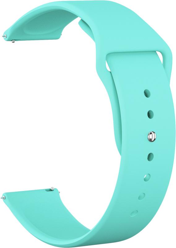 

Ремешок силиконовый GSMIN Sport Band 22 для Polar Vantage M (Мятный), Белый