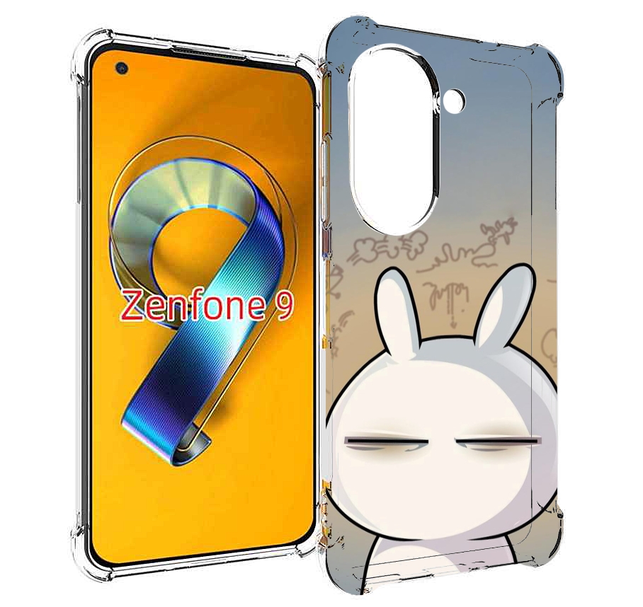 

Чехол MyPads Подозрительный-зайка для Asus Zenfone 9 (AI2202), Прозрачный, Tocco