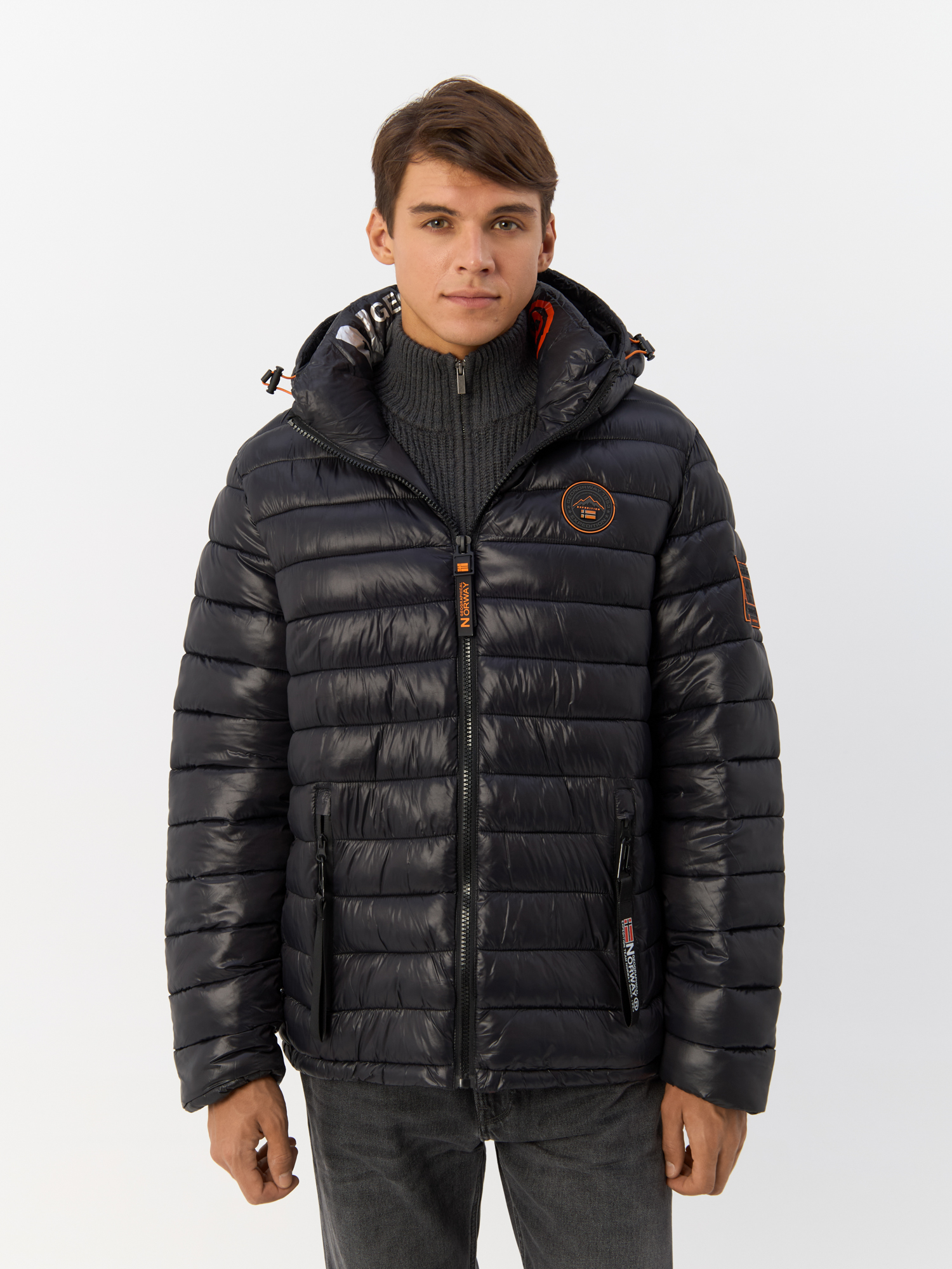 Куртка Geographical Norway для мужчин чёрная размер 2XL WX2911HGN 14490₽