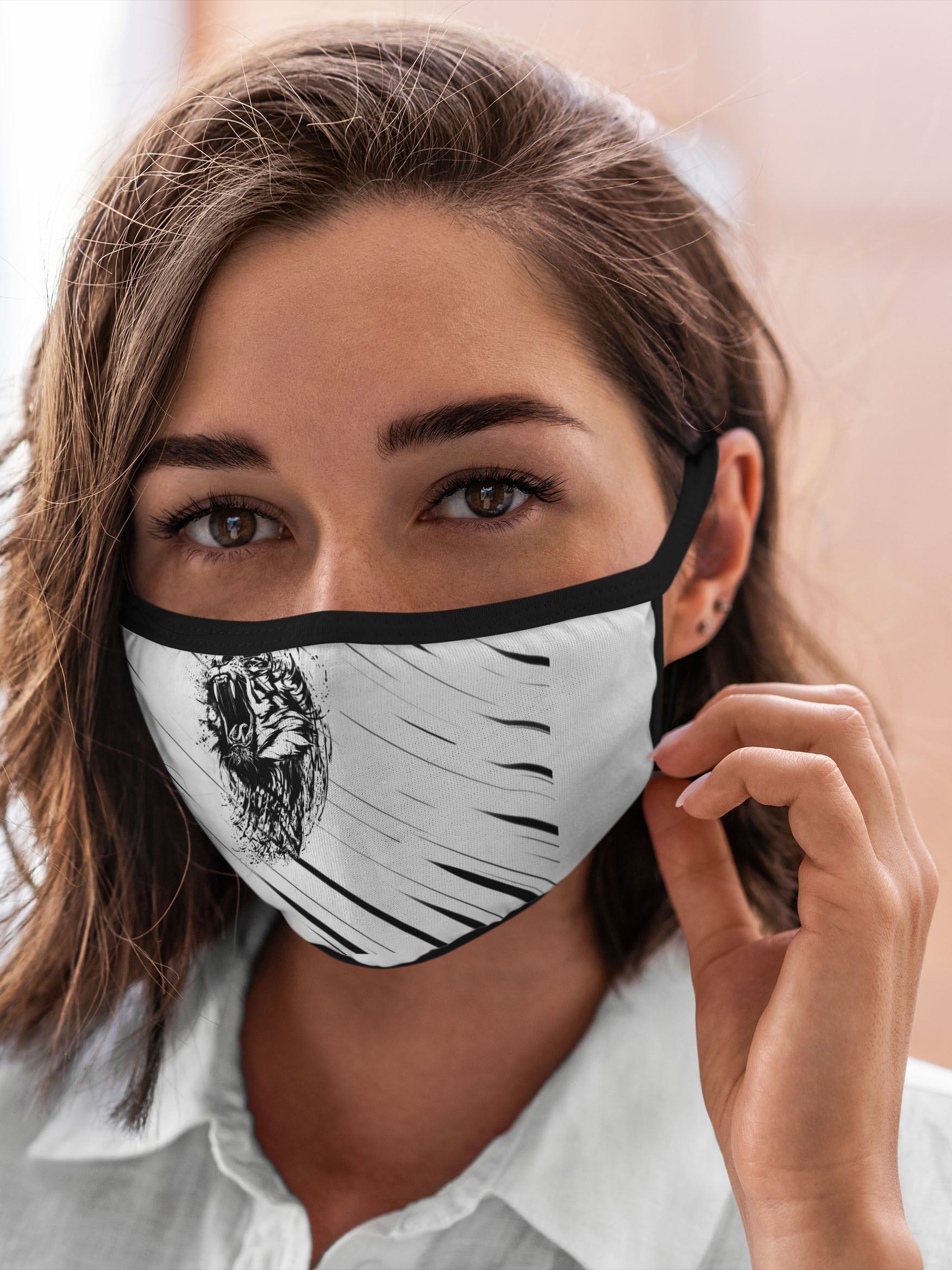 

Многоразовая маска унисекс Burnettie Крупные Кошки Тигр Tiger, Разноцветный, Крупные Кошки Тигр Tiger