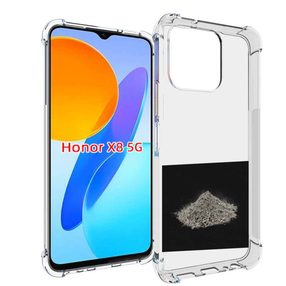 

Чехол MyPads Легендарная пыль Morgenshtern для Honor X8 5G, Прозрачный, Tocco