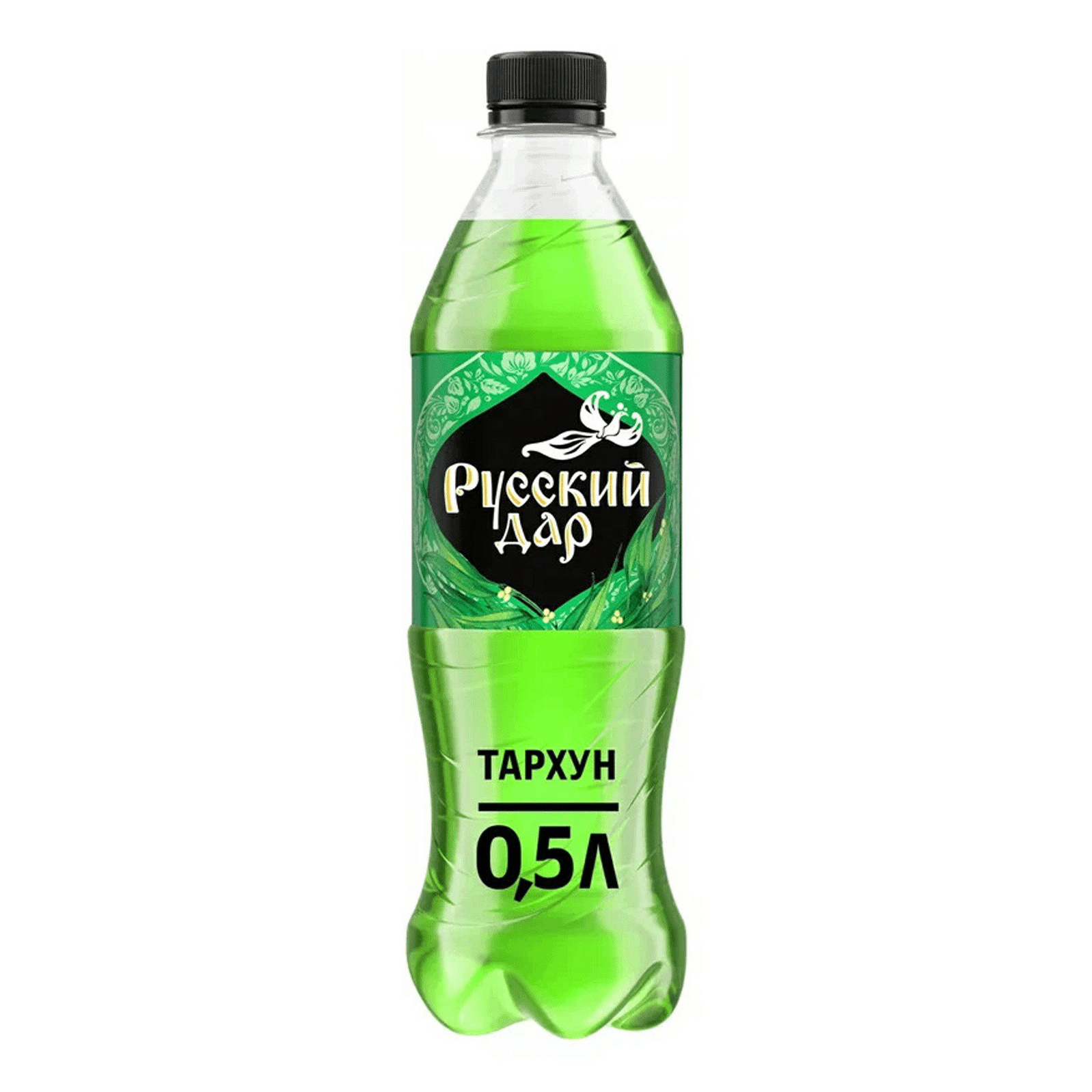 Газированный напиток Русский Дар Тархун сильногазированный 0,5 л