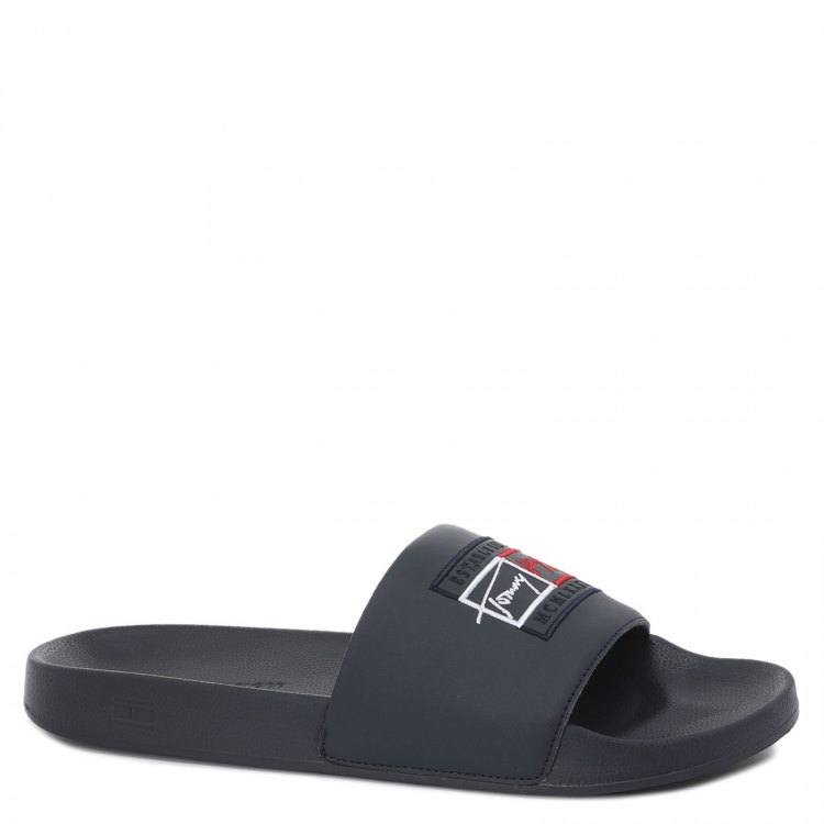 

Шлепанцы мужские Tommy Hilfiger FM0FM03647_2584436 синие 46 EU, FM0FM03647_2584436