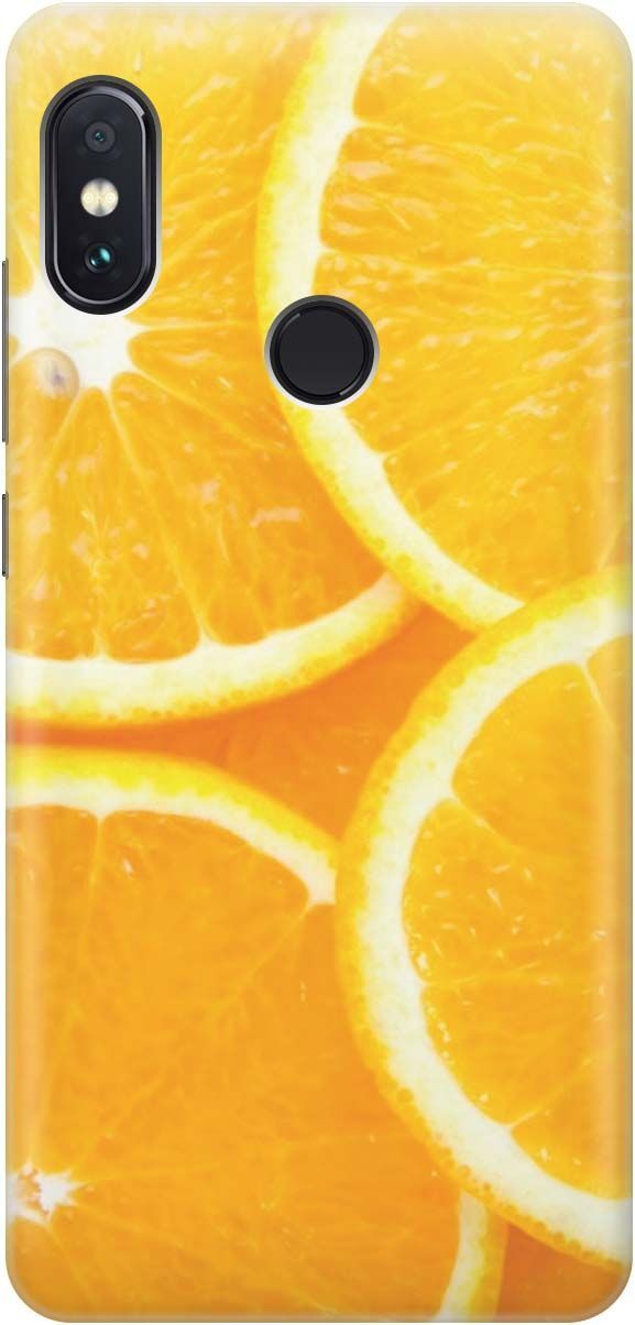 

Чехол на Xiaomi Redmi Note 5 "Апельсины", Оранжевый, 926