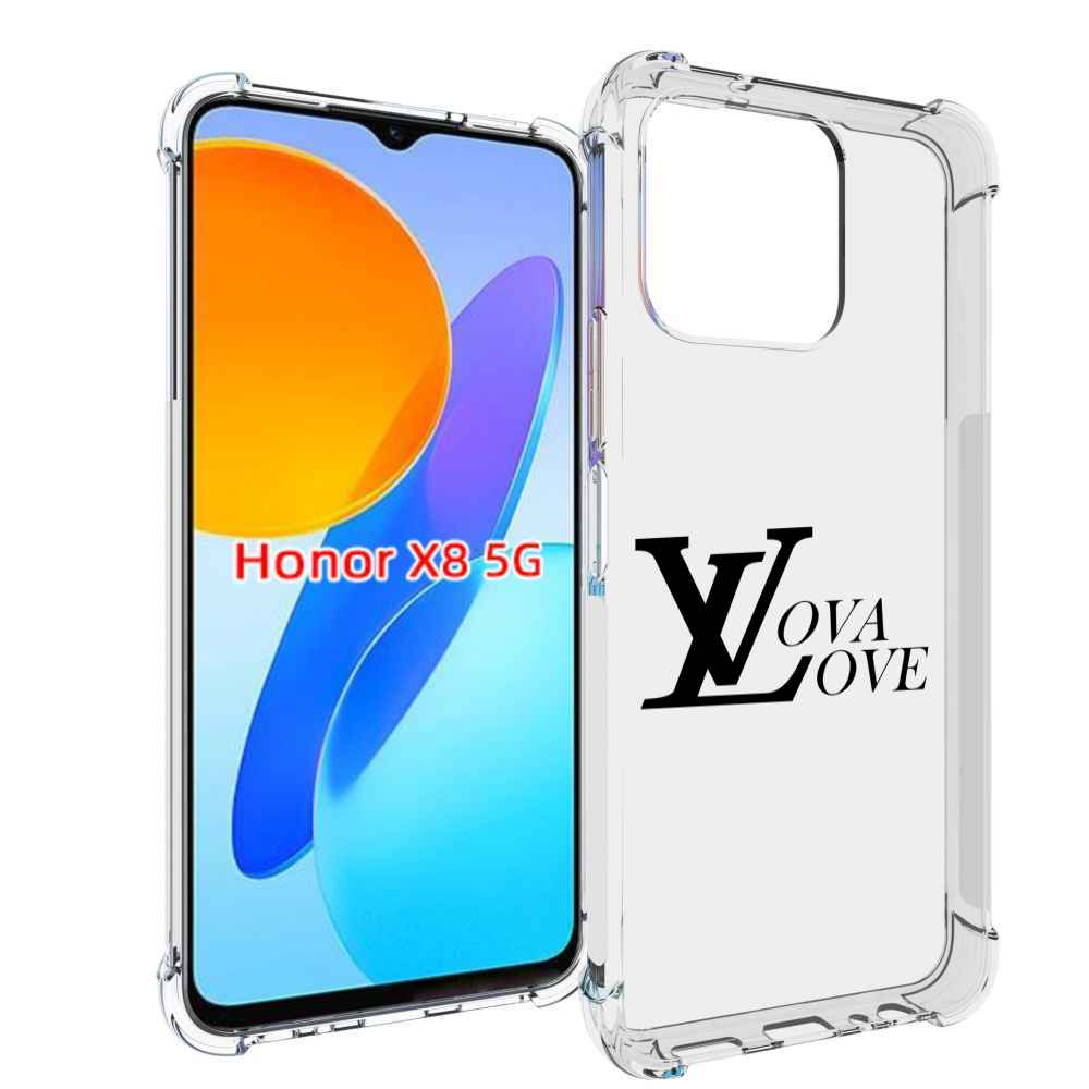 

Чехол MyPads Лова-лове для Honor X8 5G, Прозрачный, Tocco