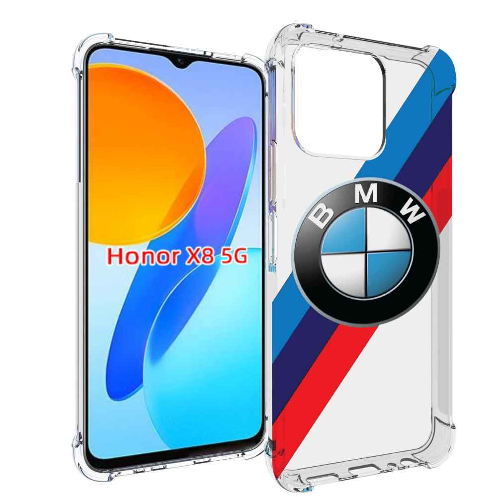 

Чехол MyPads Лого-BMW мужской для Honor X8 5G, Прозрачный, Tocco