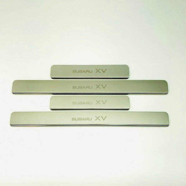

Накладки INOX на пороги из нерж. стали для SUBARU XV 2011-