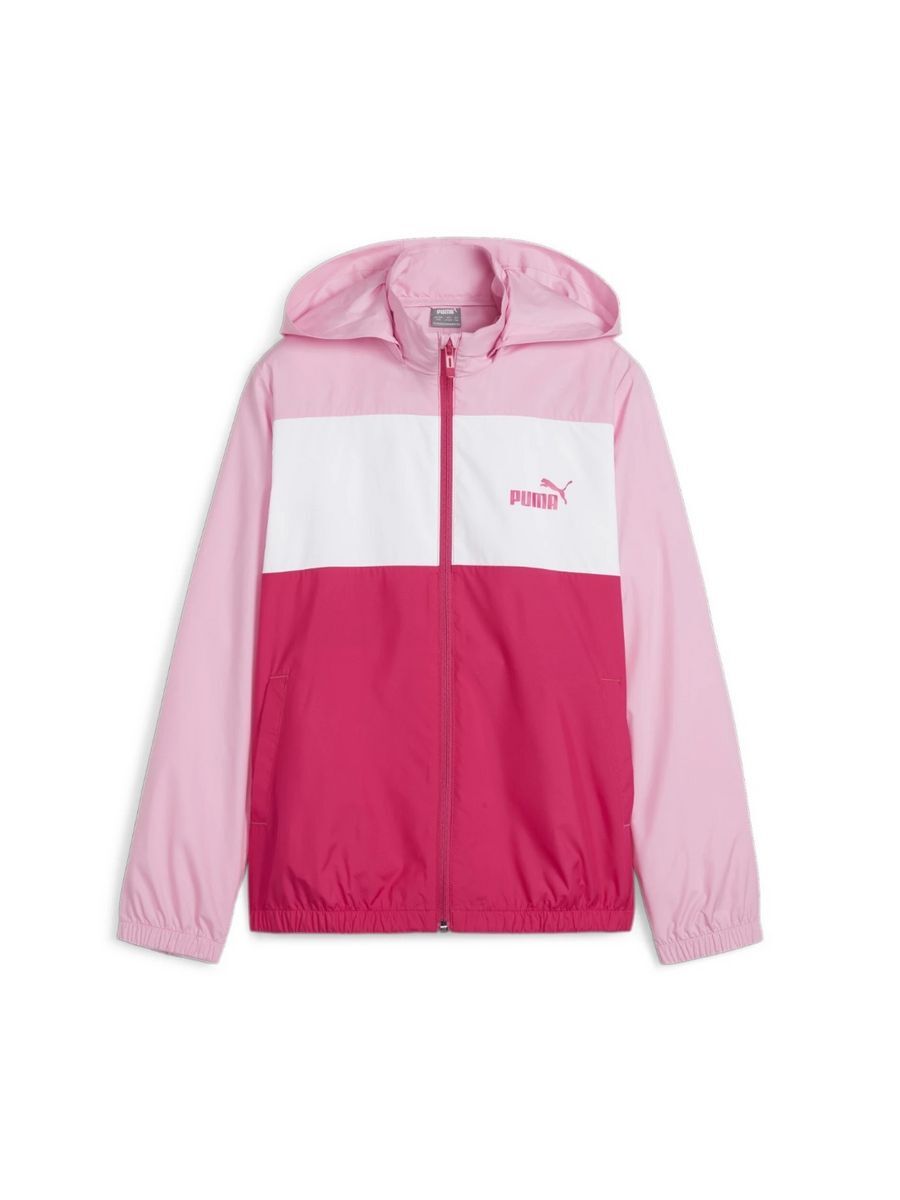 Ветровка Puma Ess+Cb Windbreaker B, розовый, 128