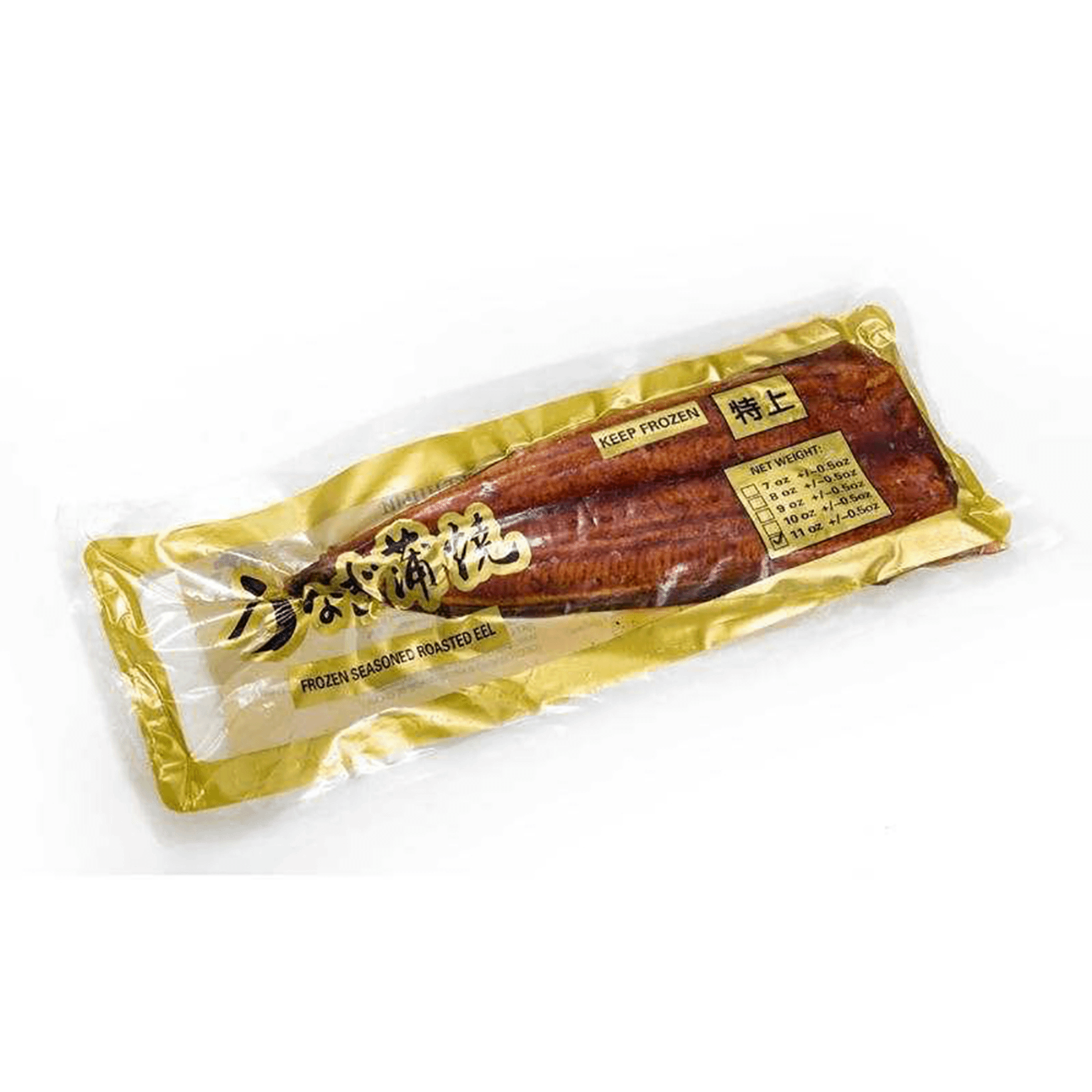 

Угорь копченый Unagi Kabayaki замороженный +-500 г