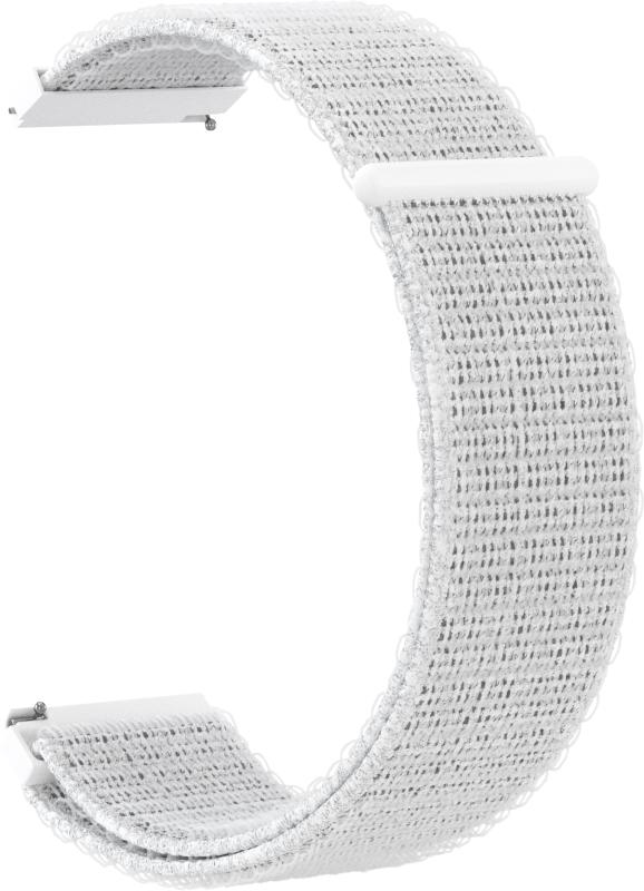 

Ремешок нейлоновый GSMIN Woven Nylon 20 для Samsung Galaxy Watch 4 40мм (Светло-серый)