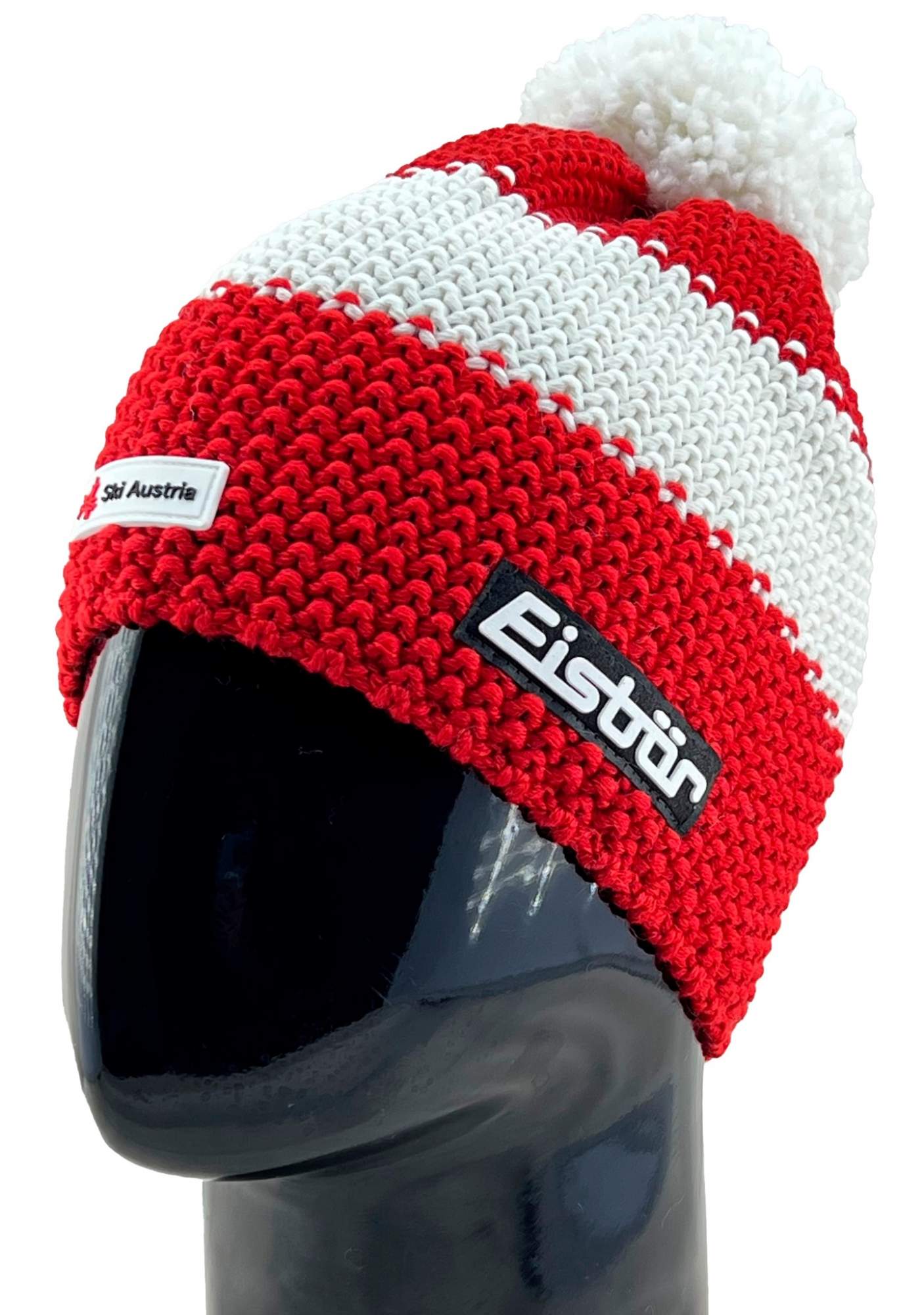 

Шапка бини унисекс Eisbar star pompon ska aut, р.56-60, Разноцветный, star pompon ska