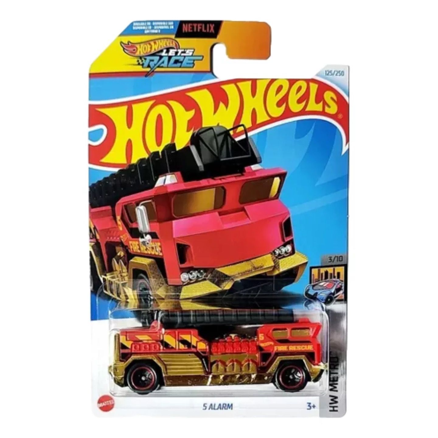 Машинка металлическая Hot Wheels HTB15 коллекционная модель 5 Alarm