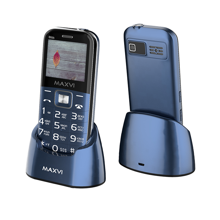 

Мобильный телефон Maxvi B6ds (4620039115306), B6ds