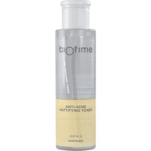 Тоник Biotime Anti Acne Mattifying Tonner Матирующий против Акне 200 мл