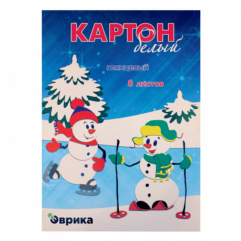 

Картон Эврика белый