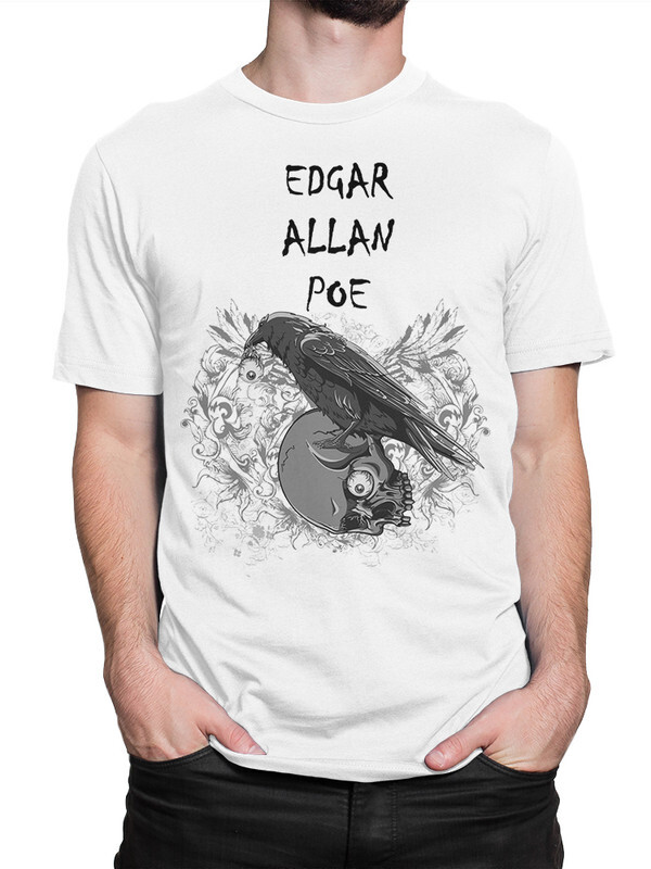 

Футболка мужская DreamShirts Studio Эдгар Аллан По - Ворон 092-edgarraven-2 белая XS, Белый, Эдгар Аллан По - Ворон 092-edgarraven-2