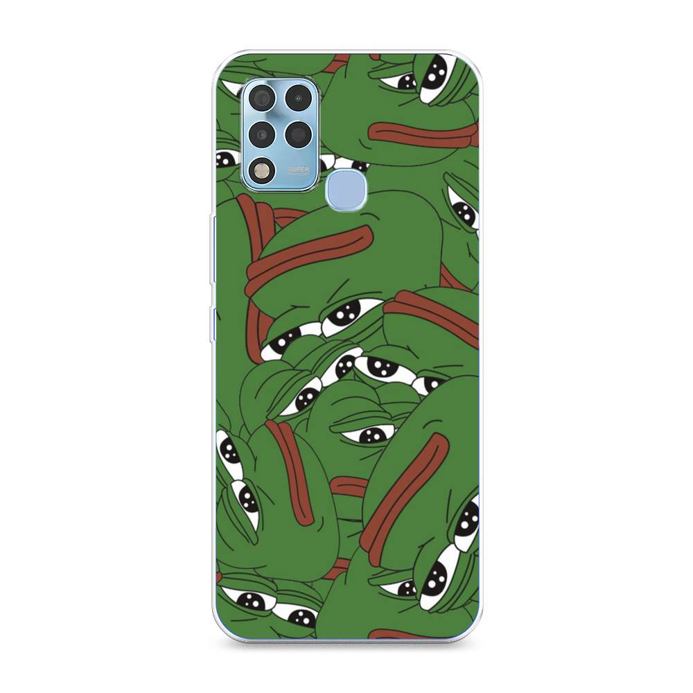 

Чехол Awog на Infinix Hot 11 G37 "Печальный frog", 3102150-9