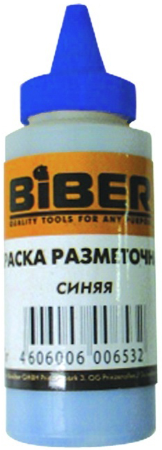 BIBER 43202 Краска разметочная порошковая синяя 115г краска разметочная biber