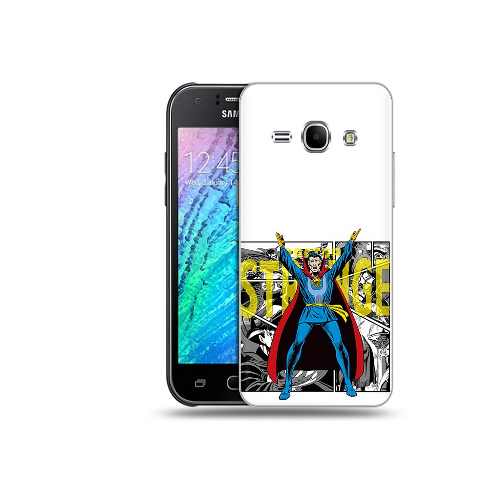 

Чехол MyPads Tocco для Samsung Galaxy J1 доктор стренж комикс (PT12095.602.334), Прозрачный, Tocco