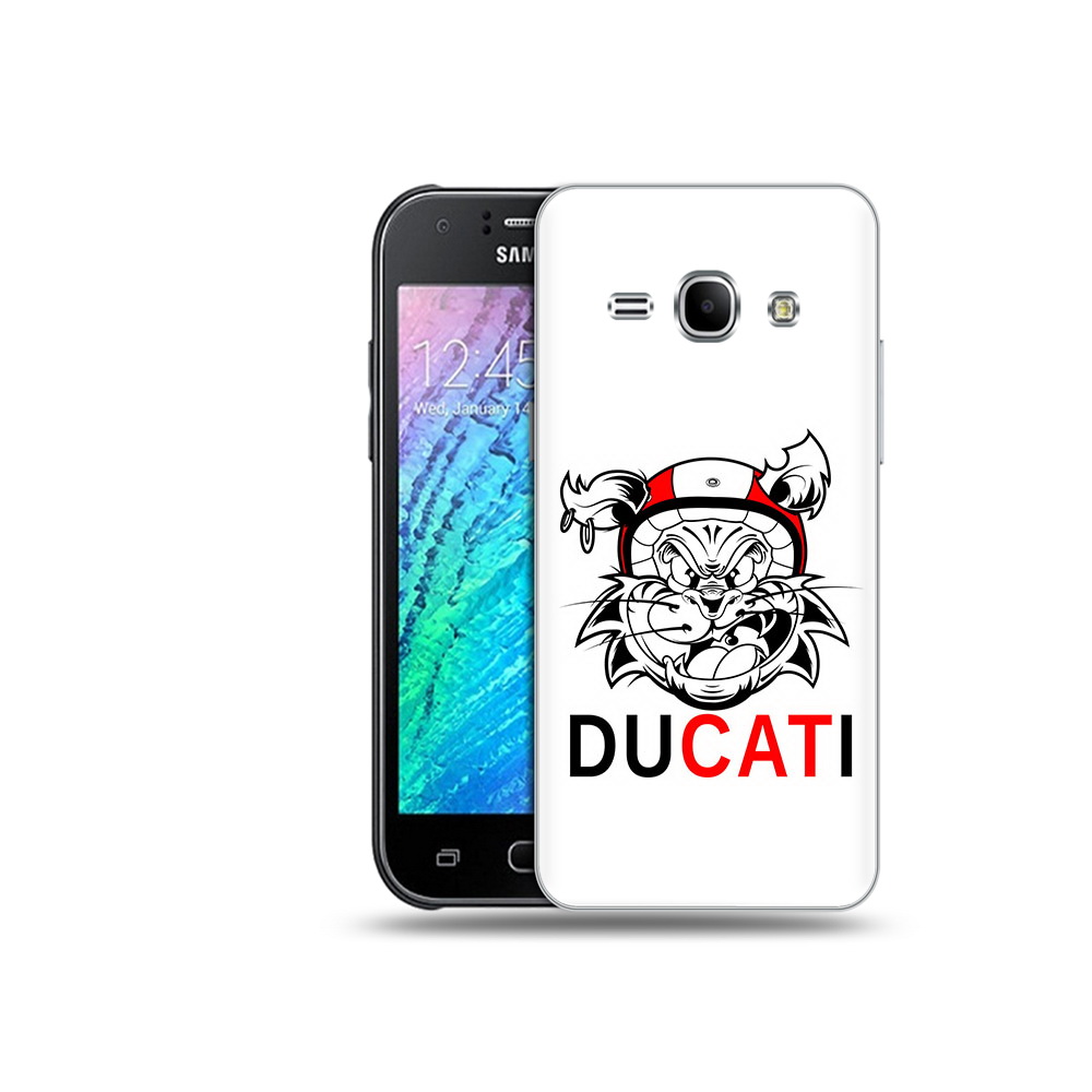 

Чехол MyPads Tocco для Samsung Galaxy J1 дукати (PT12095.602.339), Прозрачный, Tocco