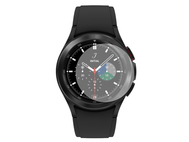 

Гибридное защитное стекло LuxCase для Samsung Galaxy Watch 4 42mm Transparent 84253, Samsung Galaxy Watch 4