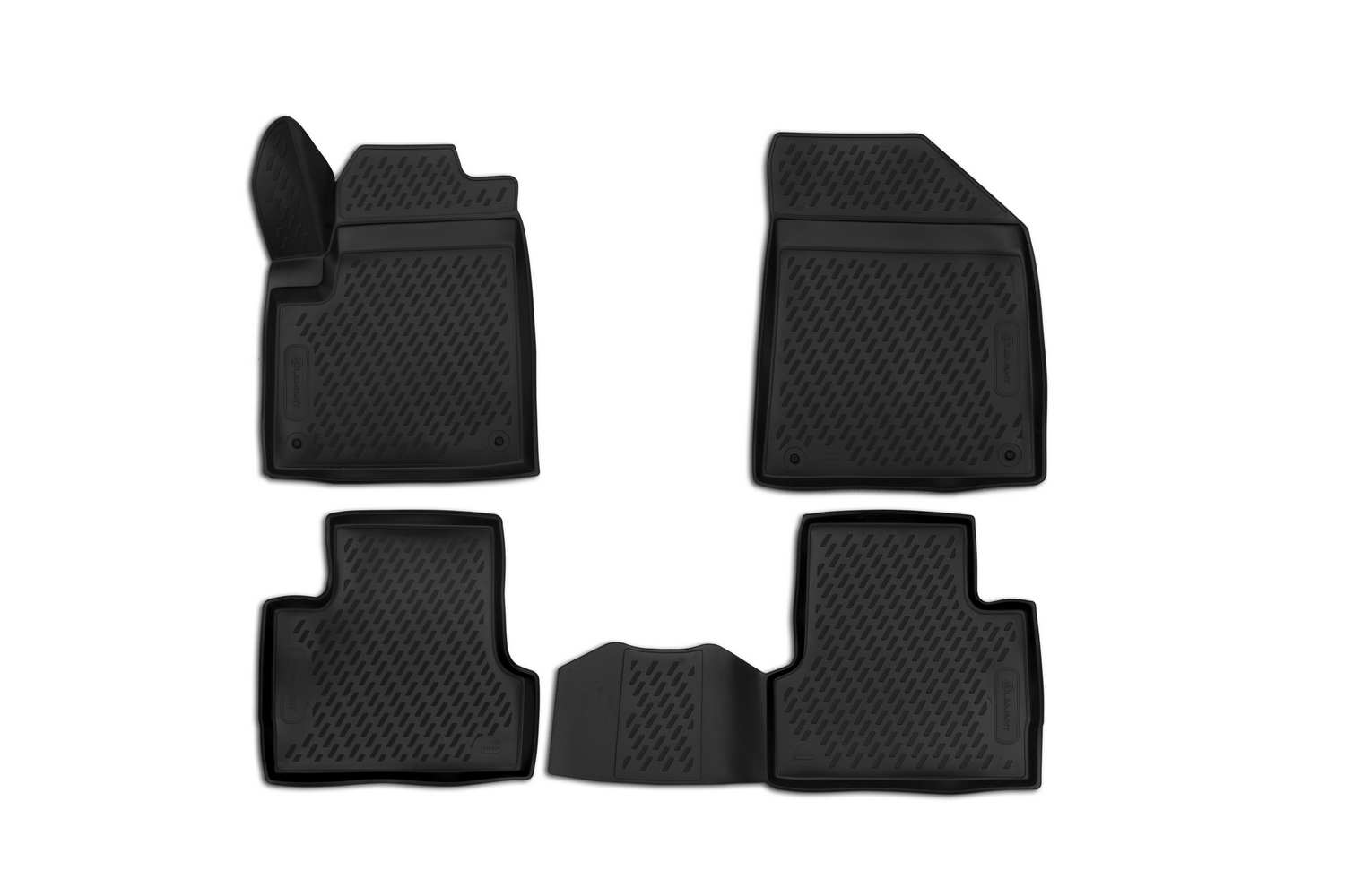 

Коврики 3D в салон JEEP Cherokee, 2014 -, 4 шт. (полиуретан)