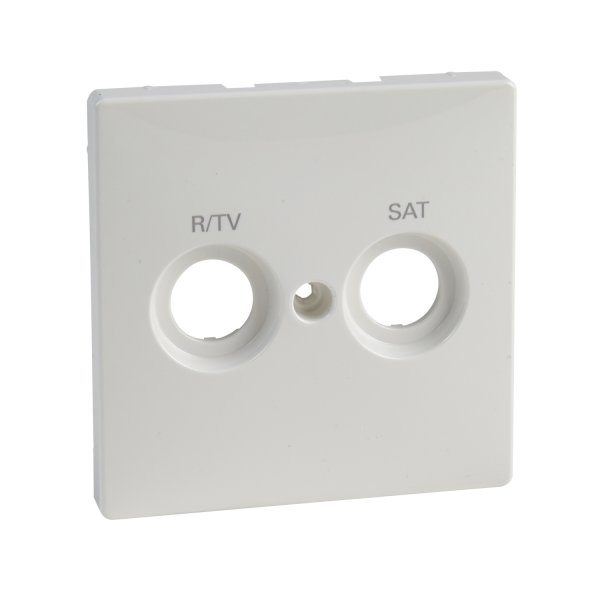 фото Лицевая панель телевизионной розетки schneider electric r-tv/sat mtn299619 скрытая systeme electric