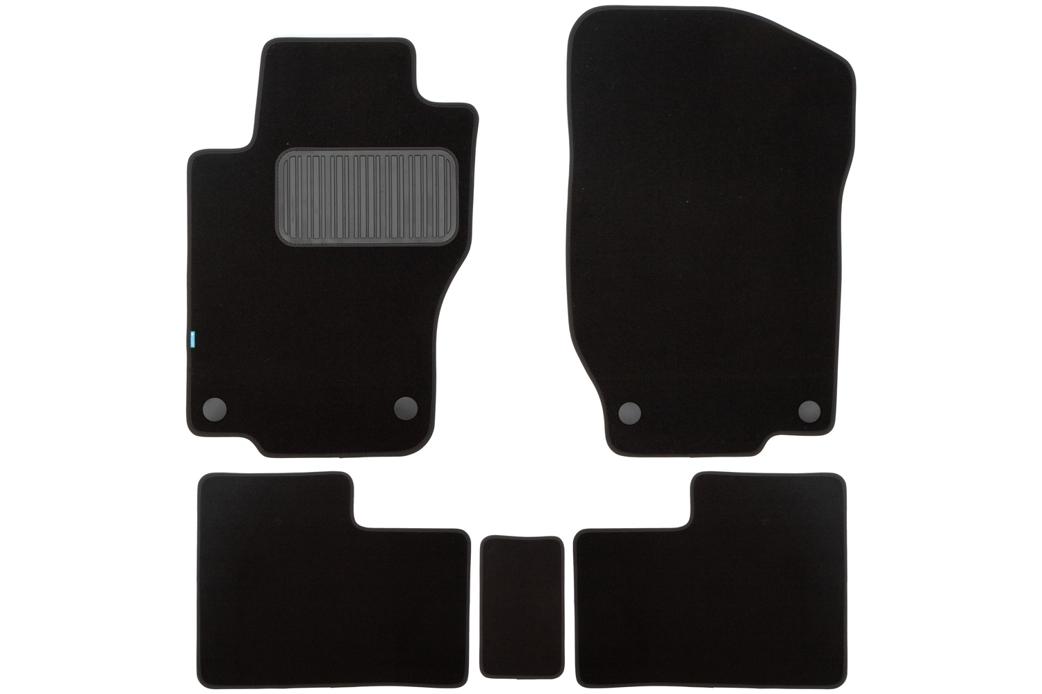 

Коврики в салон Klever Premium MERCEDES-BENZ GL-Class X164 2006-2012, внед., 5 шт.