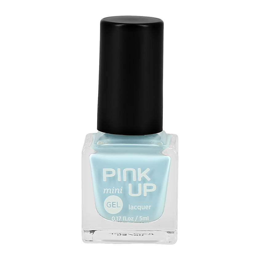 фото Лак для ногтей pink up mini gel с эффектом геля тон 07; 5 мл