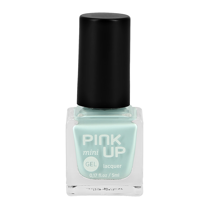 фото Лак для ногтей pink up mini gel с эффектом геля тон 08; 5 мл