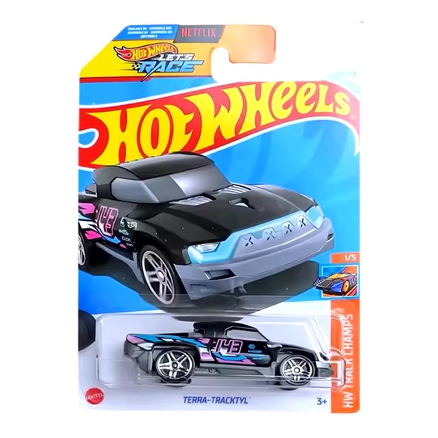 

Машинка металлическая Hot Wheels HRY65 коллекционная модель Terra-Tracktyl, Черный;серый, HW-metall-all