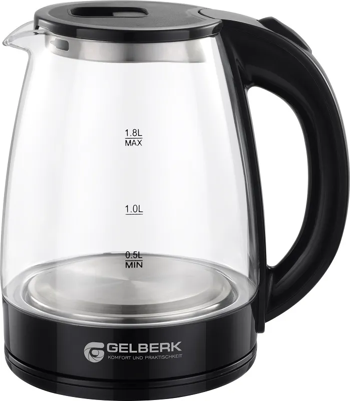 фото Чайник электрический gelberk gl-340 pink/silver