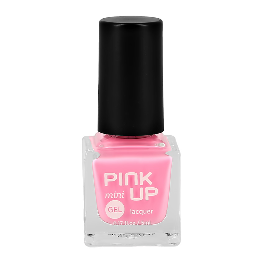 фото Лак для ногтей pink up mini gel с эффектом геля тон 12; 5 мл