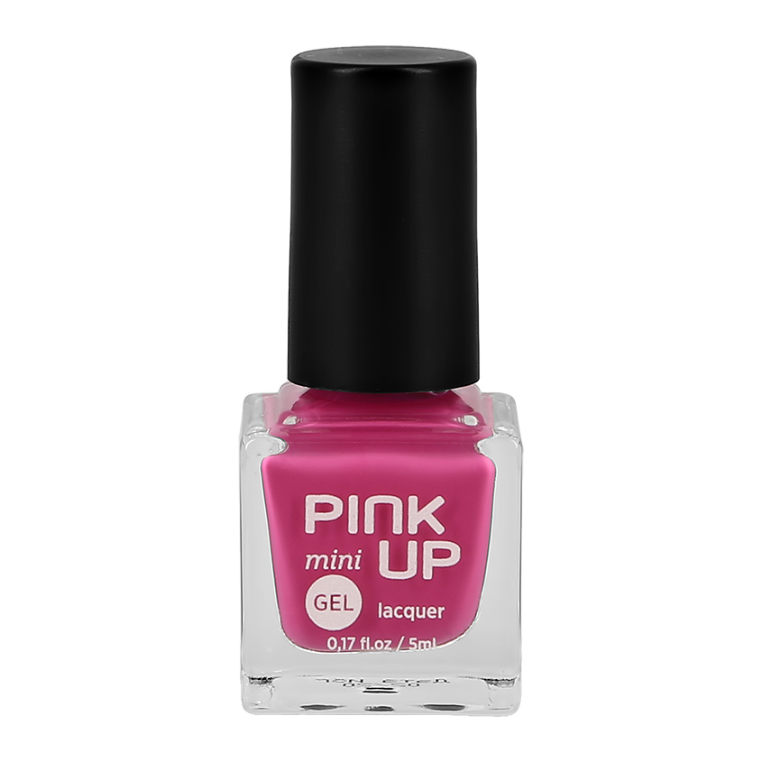 фото Лак для ногтей pink up mini gel с эффектом геля тон 14; 5 мл