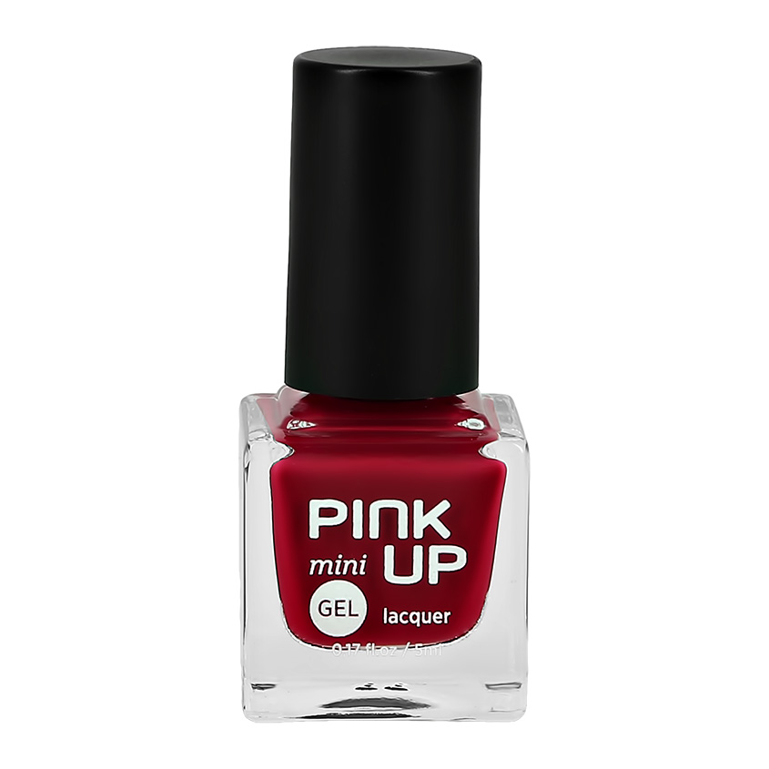 фото Лак для ногтей pink up mini gel с эффектом геля тон 15; 5 мл