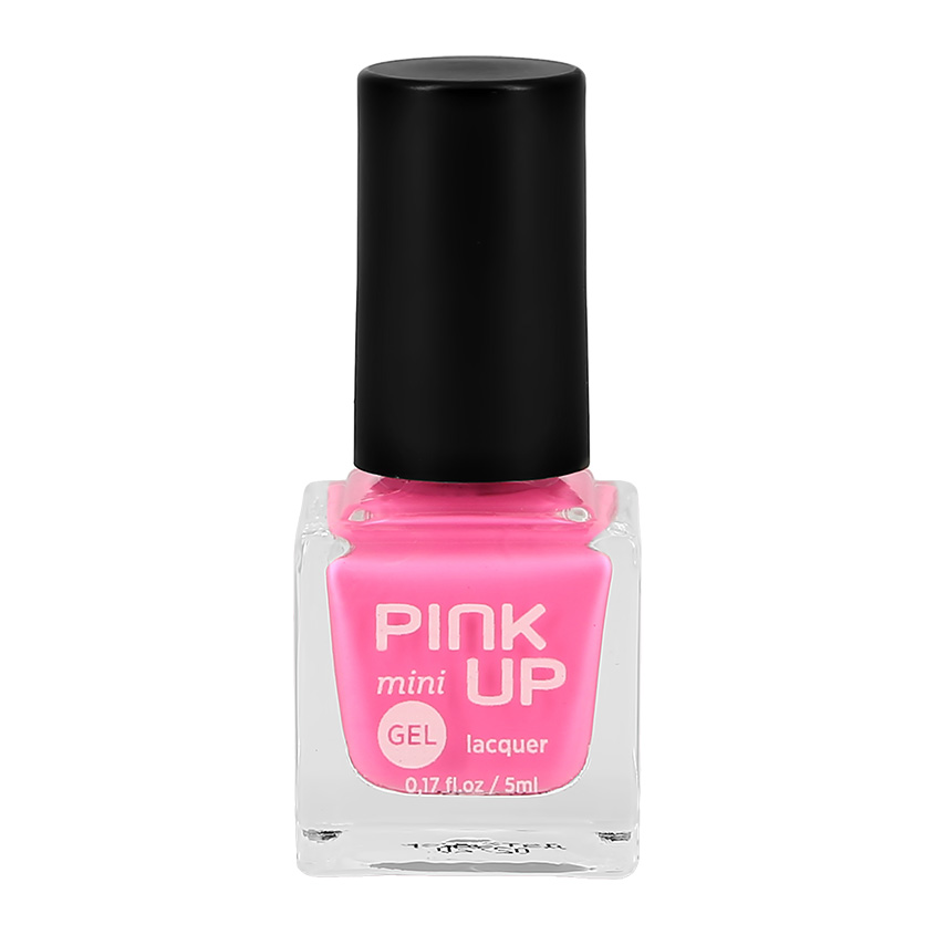 фото Лак для ногтей pink up mini gel с эффектом геля тон 21; 5 мл