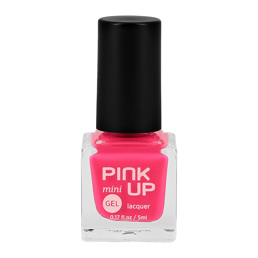 фото Лак для ногтей pink up mini gel с эффектом геля тон 22; 5 мл