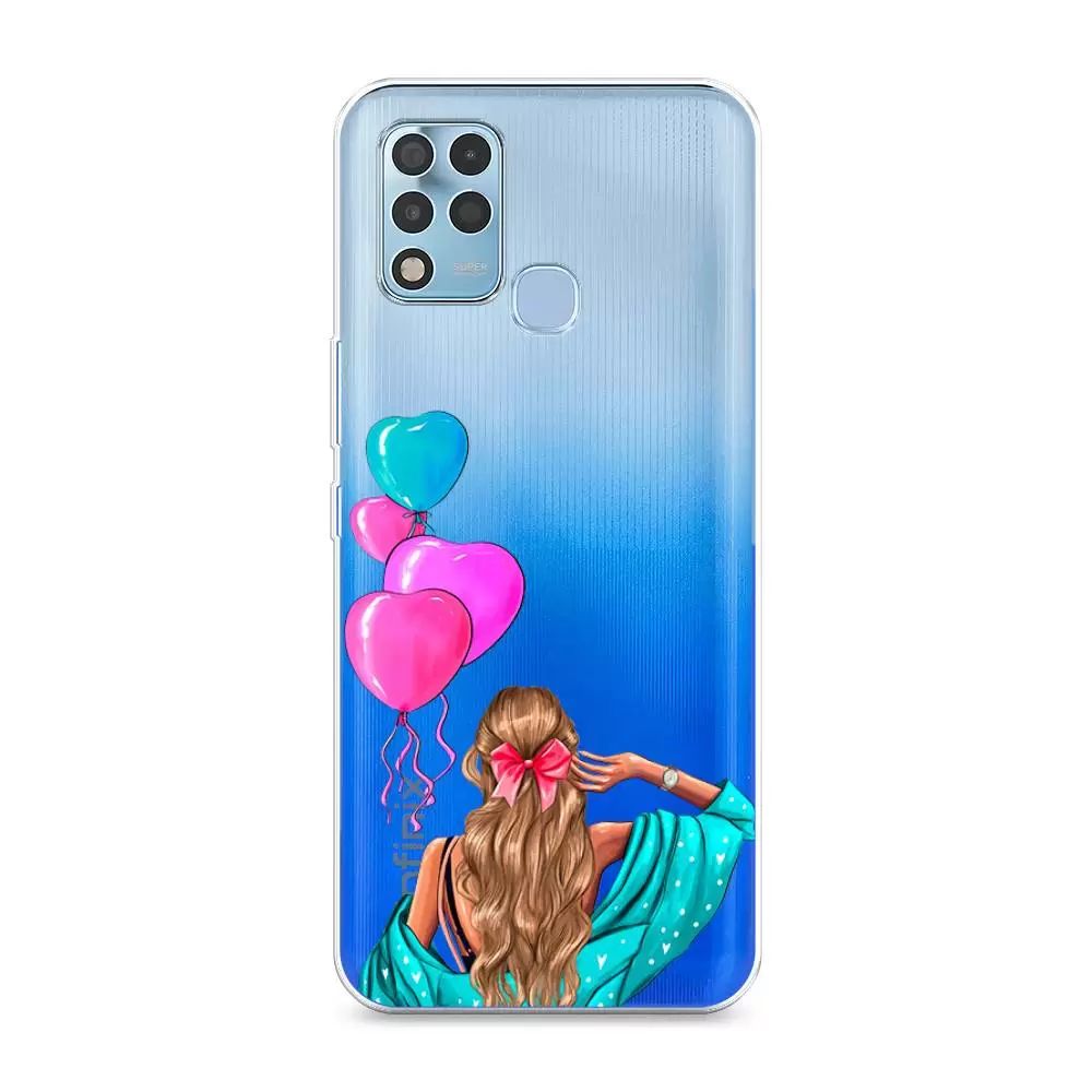 

Чехол Awog на Infinix Hot 11 G37 "День Рождения", Разноцветный, 3102150-7