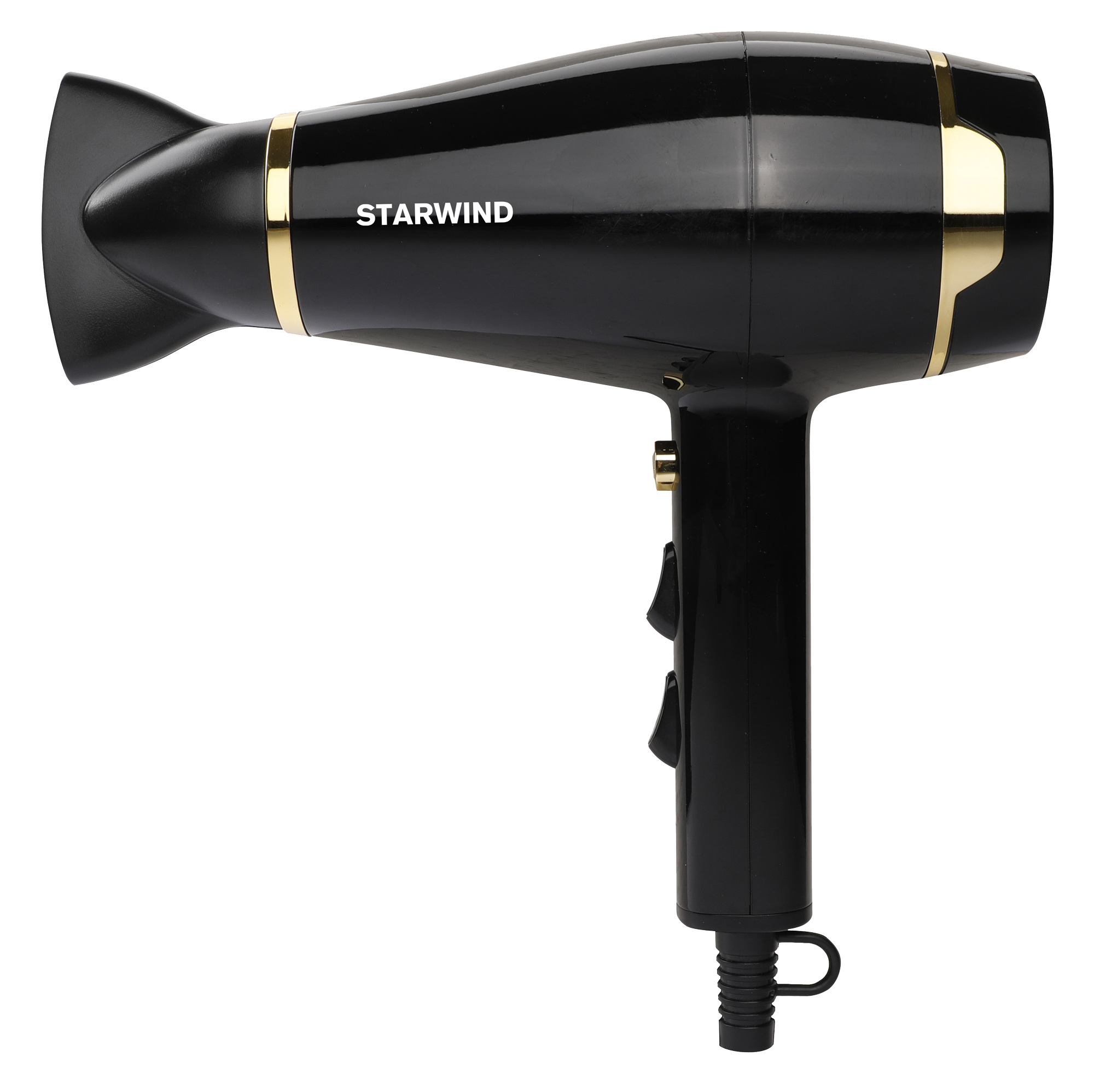 Фен STARWIND SHD 6063 2200 Вт черный мультистайлер starwind shc 7075