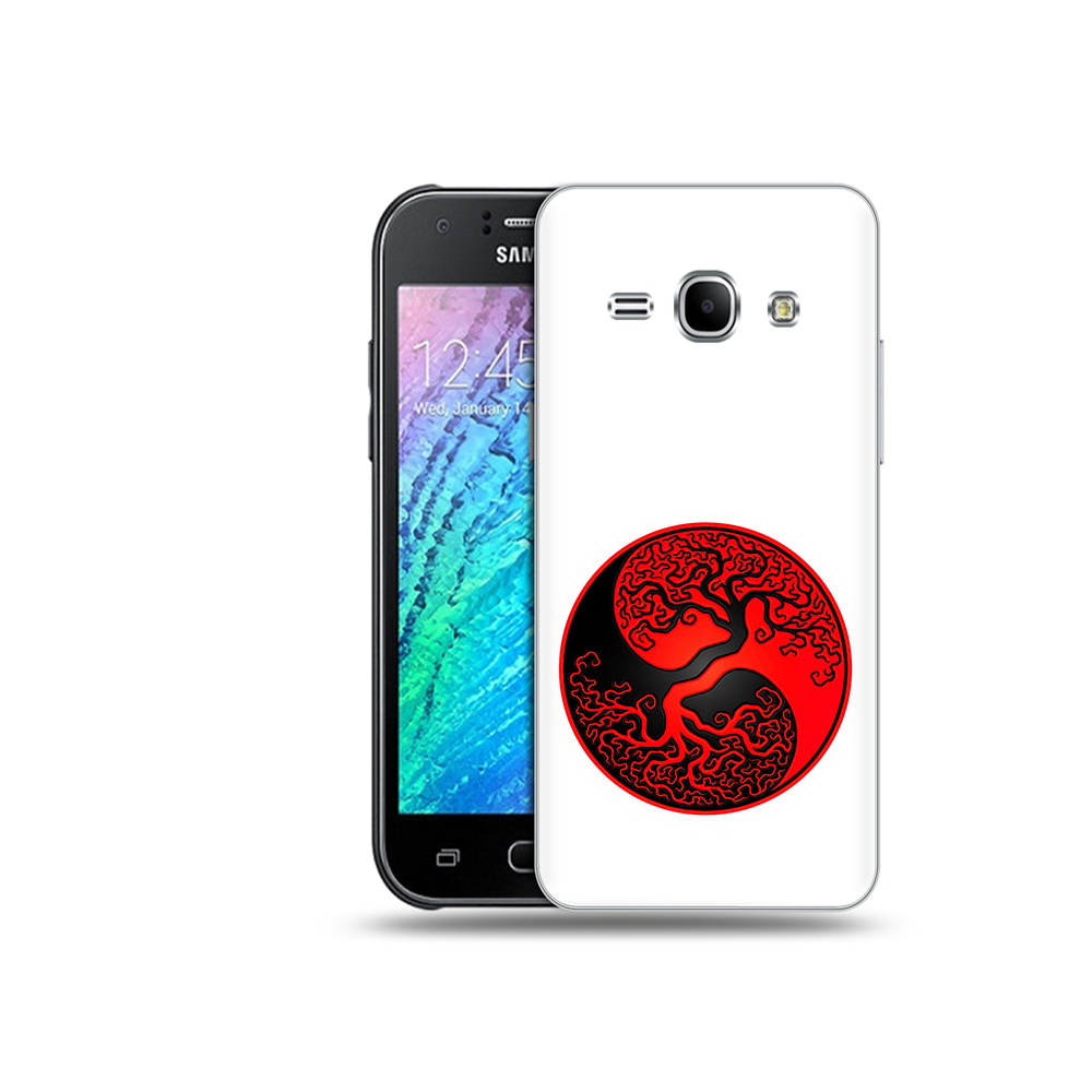 

Чехол MyPads Tocco для Samsung Galaxy J1 инь янь дерево (PT12095.602.379), Прозрачный, Tocco