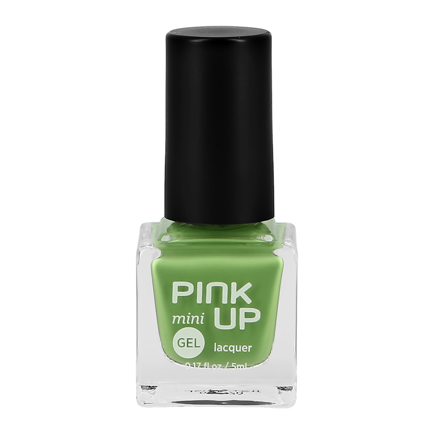 фото Лак для ногтей pink up mini gel с эффектом геля тон 32; 5 мл