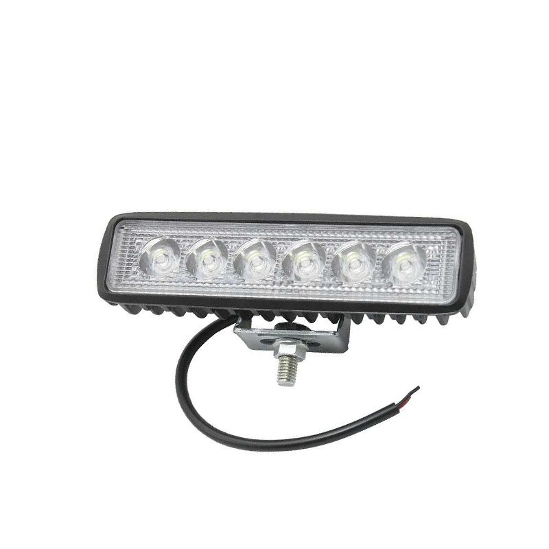 

Тонкая led фара 18W дальнего света spot 12-24 вольт (Светодиодные противотуманные фары)