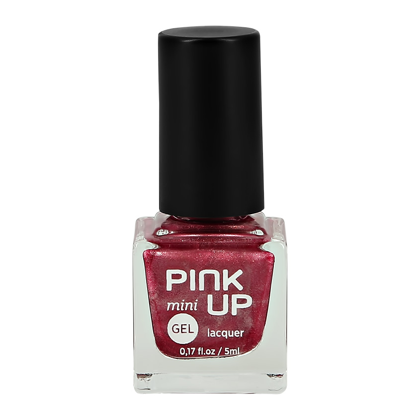 фото Лак для ногтей pink up mini gel с эффектом геля тон 48; 5 мл