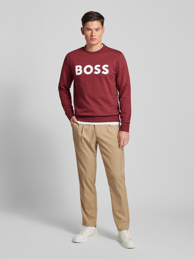 

Свитшот мужской BOSS 50496642/00 бордовый M, 50496642/00