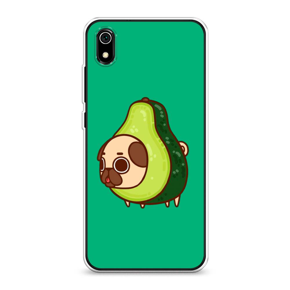 

Чехол на Xiaomi Redmi 7A "Мопс авокадик", Зеленый, 35450-1