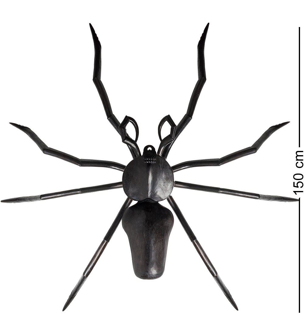 фото Панно настенное паук черная вдова (албезия, о.бали) 150 см 75-016 decor and gift