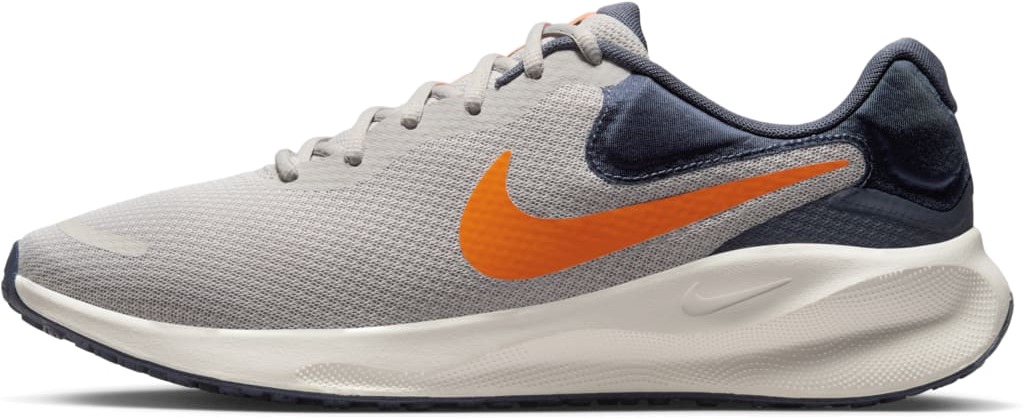 

Кроссовки мужские Nike Revolution 7 серые 10 US, Серый, Revolution 7
