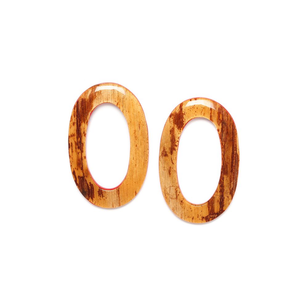 

Серьги из бижутерного сплава со смолой Nature Bijoux NB23.1-12-78230, NB23.1-12-78230