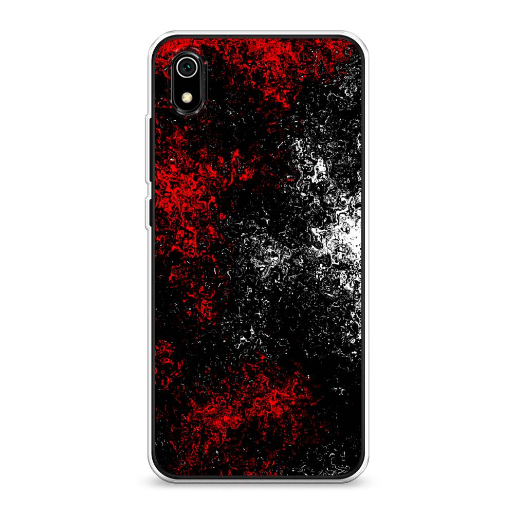 

Чехол на Xiaomi Redmi 7A "Монотипия", Красный;черный;белый, 35450-3