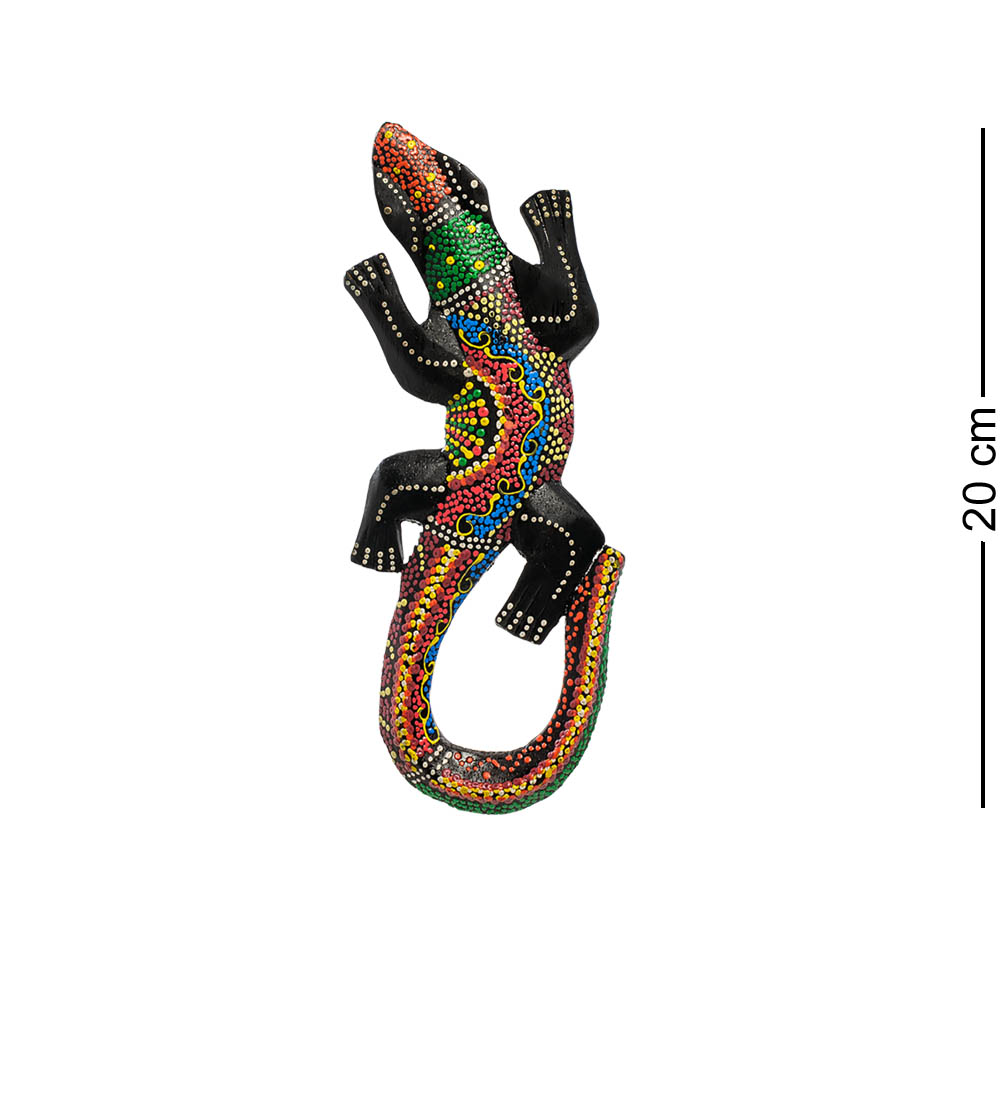 фото Панно настенное геккон (албезия, о.бали) 20см 20-229 decor and gift